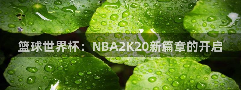 篮球世界杯：NBA2K20新篇章的开启