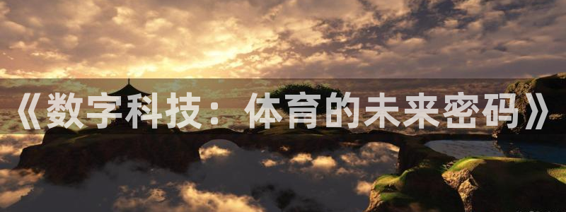 《数字科技：体育的未来密码》