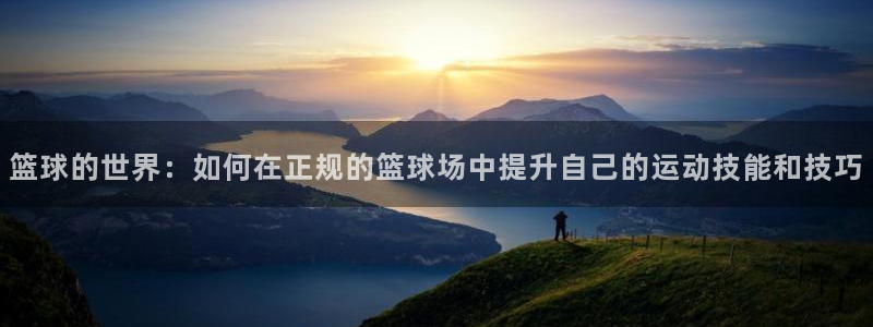 篮球的世界：如何在正规的篮球场中提升自己的运动技能和技巧
